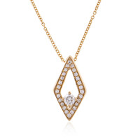 Collier en or et Diamant Flawless (F) (LUCENT DIAMONDS)