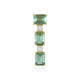 Pendentif en argent et Fluorite verte