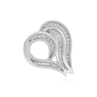 Pendentif en argent et Zircon (MONOSONO COLLECTION)