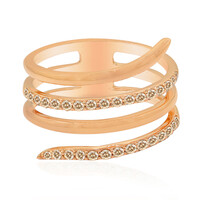 Bague en or et Diamant Rose de France SI