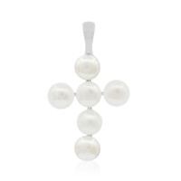 Pendentif en argent et Perle de culture d'eau douce (TPC)