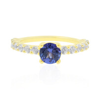 Bague en or et Tanzanite AAA (de Melo)
