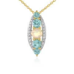 Collier en argent et Opale Welo