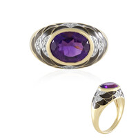 Bague en argent et Améthyste (Adela Silber)