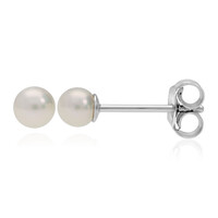 Boucles d'oreilles en argent et Perle de culture d'eau douce