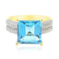 Bague en or et Topaze de Marambaia