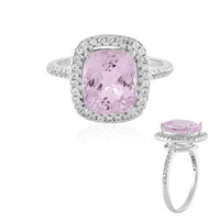 Bague en argent et Kunzite