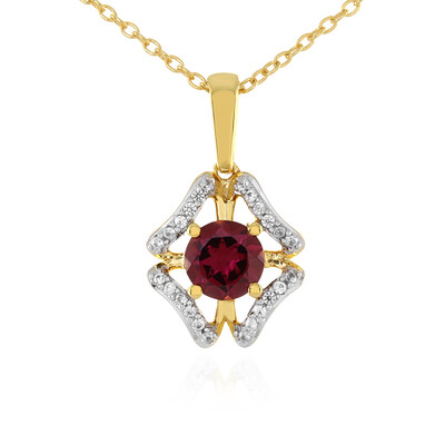 Collier en argent et Grenat de Lindi
