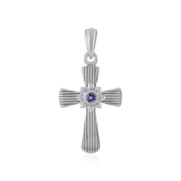 Pendentif en argent et Tanzanite