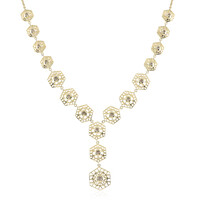 Collier en or et Diamant champagne I2 (Ornaments by de Melo)