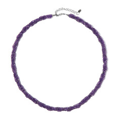 Collier en argent et Améthyste