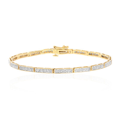 Bracelet en or et Diamant I2 (I)