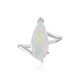 Bague en argent et Opale Welo AAA (de Melo)