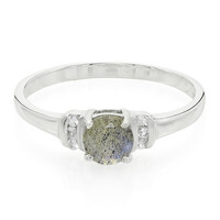Bague en argent et Spectrolite