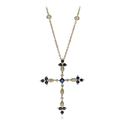 Collier en or et Saphir de Ceylan (CIRARI)
