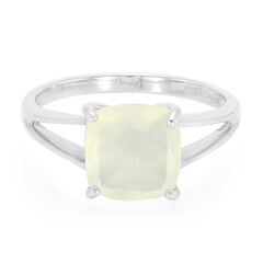 Bague en argent et Pierre de Lune blanche