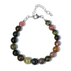 Bracelet en argent et Tourmaline