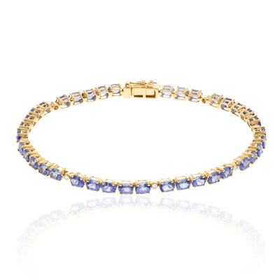 Bracelet en or et Tanzanite AAA