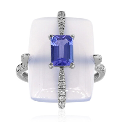 Bague en or et Tanzanite AAA (CIRARI)