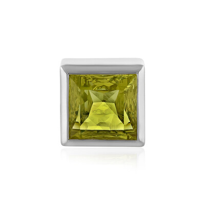 Pendentif en argent et Quartz citron (MONOSONO COLLECTION)