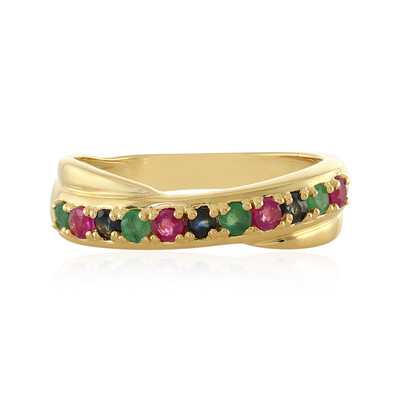 Bague en argent et Emeraude de Socoto