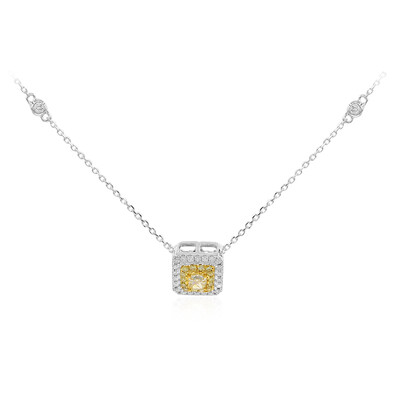 Collier en or et Diamant SI2 jaune (CIRARI)