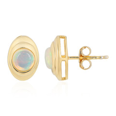 Boucles d'oreilles en argent et Opale Welo