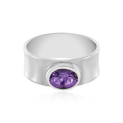 Bague en argent et Quartz azur