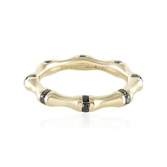 Bague en or et Diamant noir (de Melo)