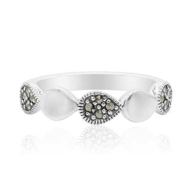Bague en argent et Marcassite