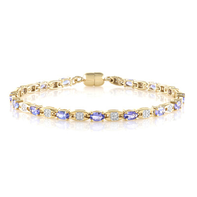 Bracelet en argent et Tanzanite