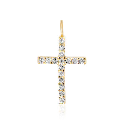 Pendentif en argent et Topaze blanche