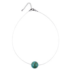 Collier et Opale bleue