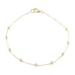 Bracelet en or et Diamant IF (G) (de Melo)