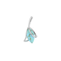 Pendentif en argent et Turquoise