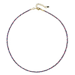 Collier en argent et Rubis