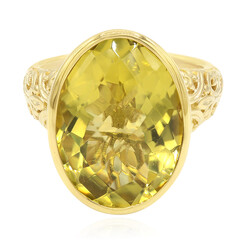 Bague en argent et Quartz de l'Ouro Verde (Memories by Vincent)