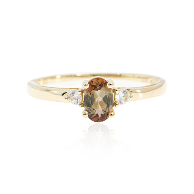 Bague en or et Andalousite