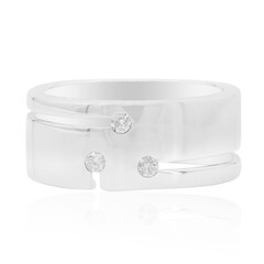 Bague en argent et Diamant I1 (G)