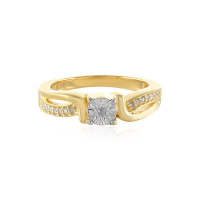 Bague en argent et Diamant I3 (H)