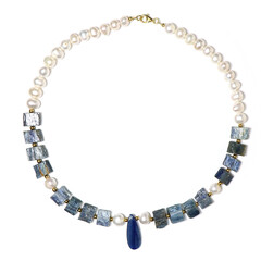 Collier en argent et Kyanite