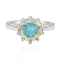 Bague en argent et Topaze Rayon de Lune