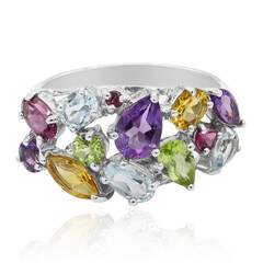 Bague en argent et Améthyste