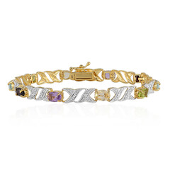 Bracelet en argent et Améthyste