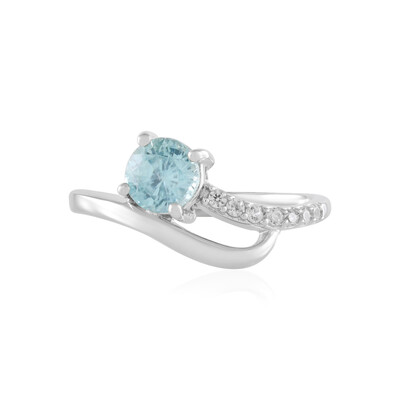 Bague en argent et Zircon de Ratanakiri