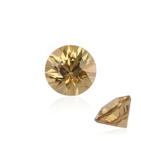  Zircon jaune (gemme et boîte de collection)