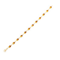 Bracelet en argent et Ambre baltique