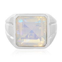Bague en argent et Opale Welo