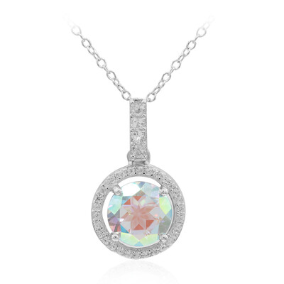 Collier en argent et Topaze Rayon de Lune