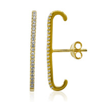 Boucles d'oreilles en argent et Zircon